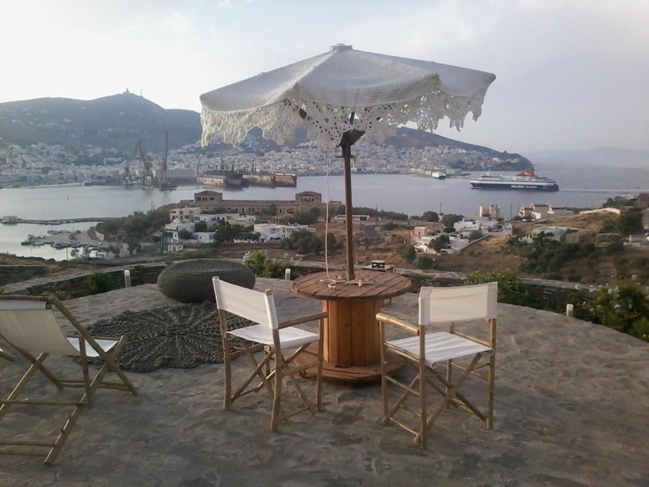 Villa Marenosta Ermoupoli Esterno foto